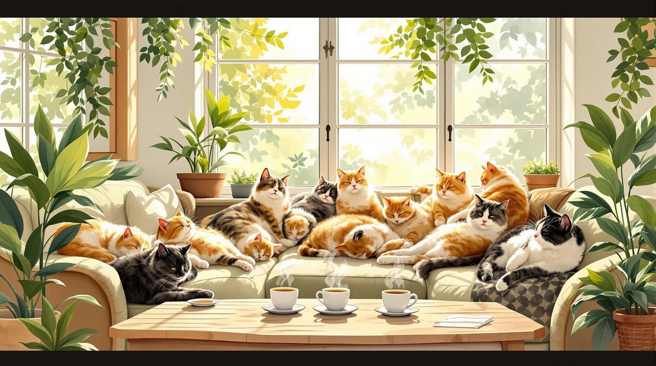 猫咪咖啡馆 - 一杯咖啡，一只猫，治愈所有不开心