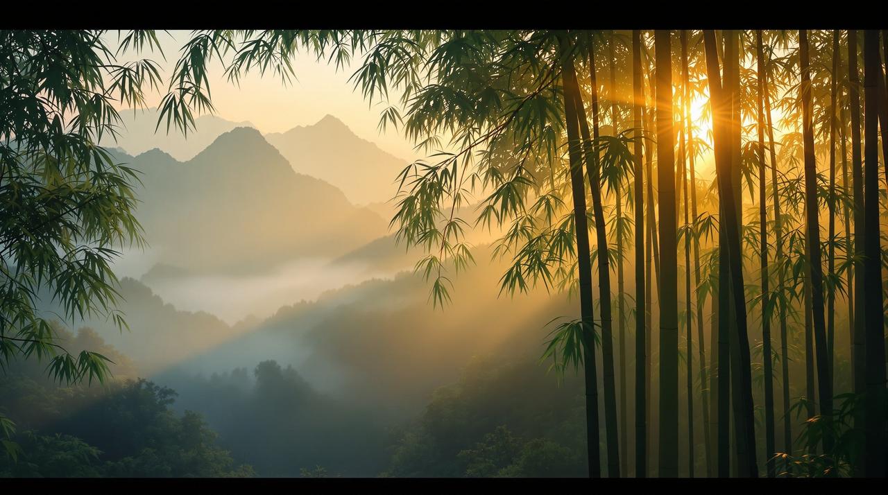 竹林小径 - 在宁静的竹林深处，遇见最温柔的故事